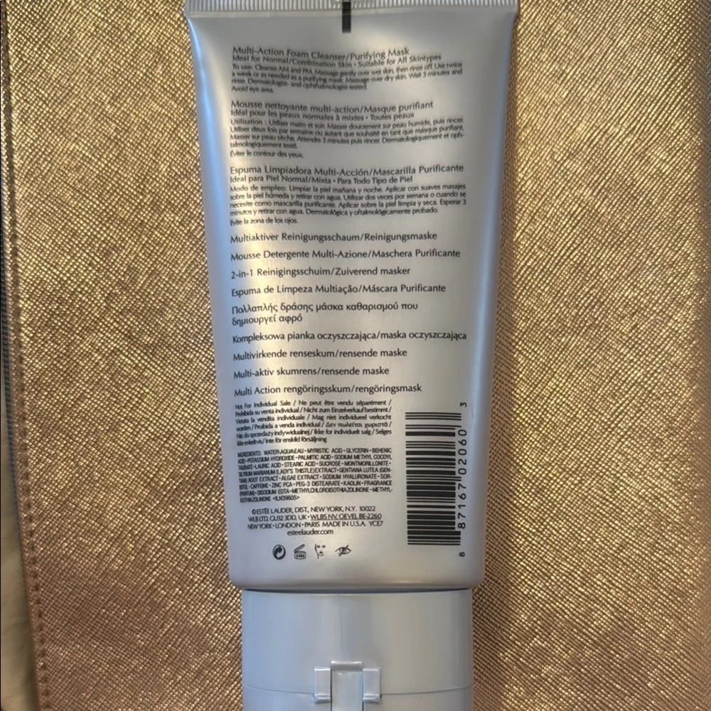 Estee Lauder Multi-Action Foam Cleanser/Clarifying Mask